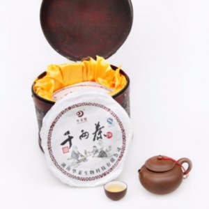 Confezione regalo di mille taels tè hunan anhua tè nero tè sanitario